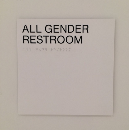 The Whitney Museum All gender restroom