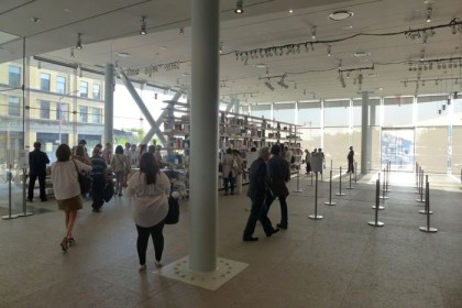 The Whitney Museum lobby