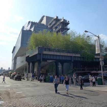 The Whitney Museum near the High Line