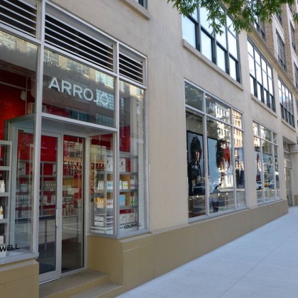 Arrojo Tribeca salon entrance