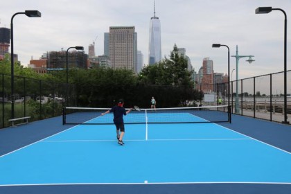 tennis court courtesy Hudson River Park