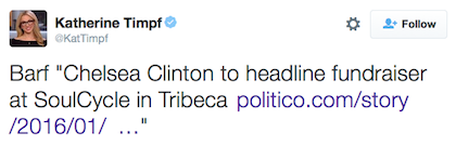 Chelsea Clinton tweet 2