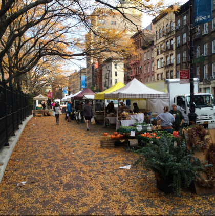 instagram TC Tribeca greenmarket autumn