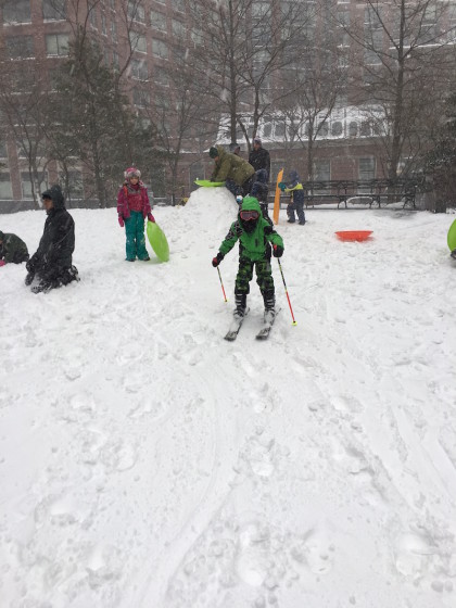 skier by D