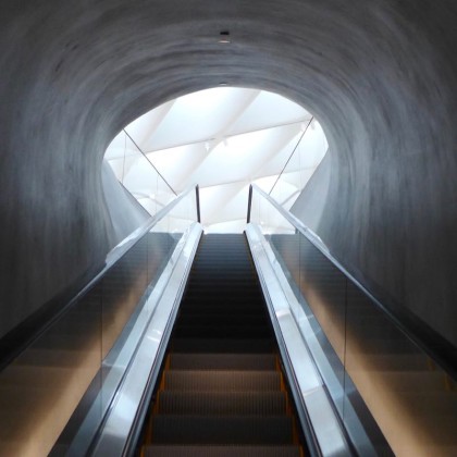 The Broad escalator2
