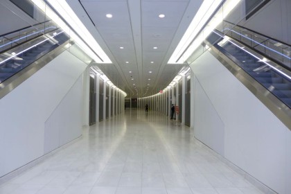 World Trade Center Transportation Hub mall hallway