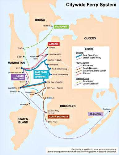 ferry map courtesy DNAinfo