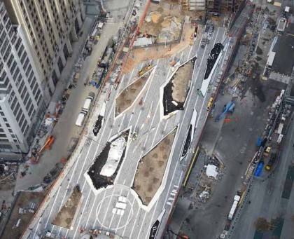 Liberty Park aerial by WTC Progress