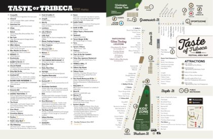 2016 Taste of Tribeca map (1)