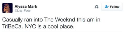 tweet Weeknd