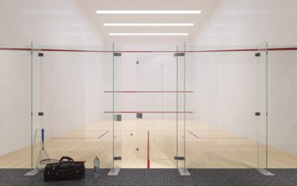 70 Vestery squash court rendering