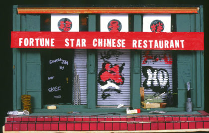 Miniature of Fortune Star Chinese Restaurant on Greenwich St in the 1980s by Jane Freeman