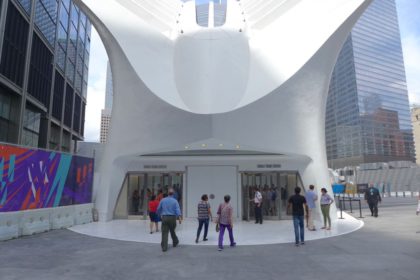 east entrance to the WTC Oculus