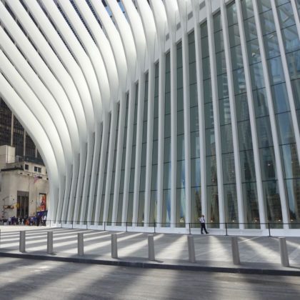 shadows on north side of WTC Oculus