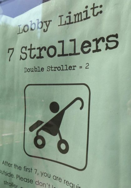 where in tribeca 7 stroller limit