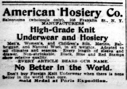 american-hosiery-co-ad-from-new-york-tribune-1901