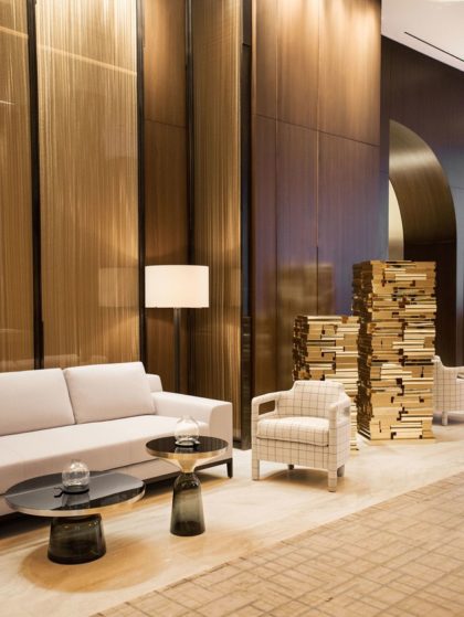 Four Seasons New York Downtown by Gabrielle Pilotti courtesy Architectural Digest