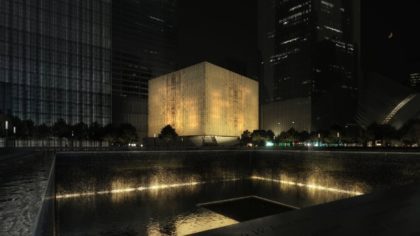 WTC performing arts center rendering by Luxigon