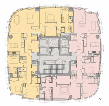 111 Murray floor plan