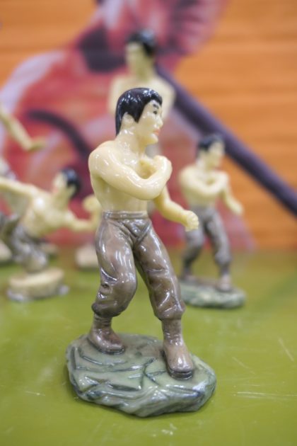 Bruce Lee figurines at Pearl River Mart