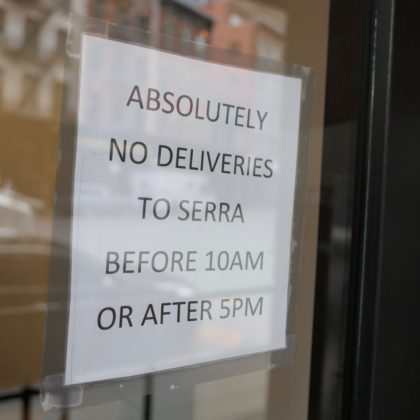 No deliveries to Serra