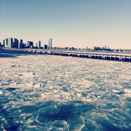 Icy Hudson by Delilah