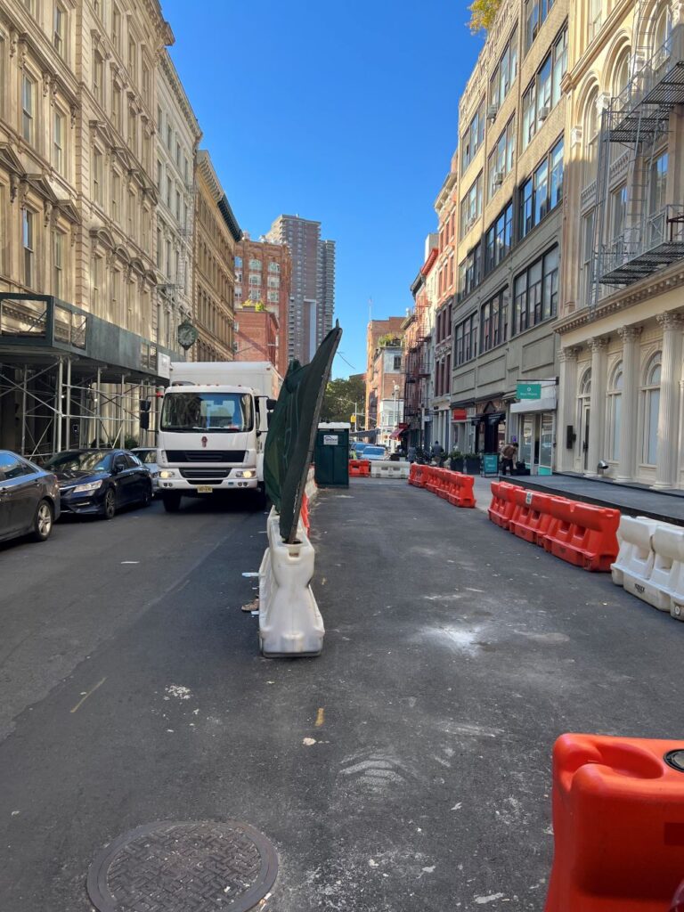 Tribeca Citizen Nosy Neighbor Why Is The Roadway Still Blocked On