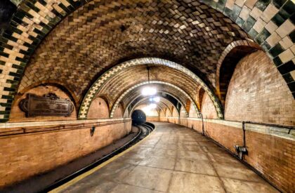 Exploring the Historic Old City Hall Subway Station in Tribeca